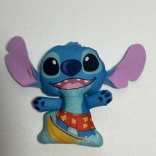 Disney Stitch Plush Surfer Stitch 1 in Set McDonald's Happy Meal Toy