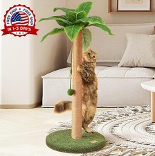 Poste Rascador Para Gatos - Rascador Alto Para Gatos Y Gatitos Con Sisal Ro NEW.