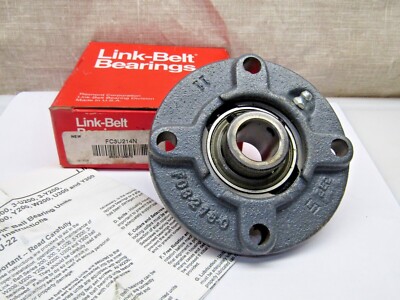 Link-Belt Rexnord FC3U214N 7/8'' 4- Bolt Piloted Flange Mount Bearing 