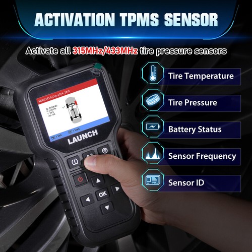 LAUNCH CRT5011E TPMS Relearn Tool Tire Pressure Sensor Programing Diagnosis Tool - Picture 12 of 22