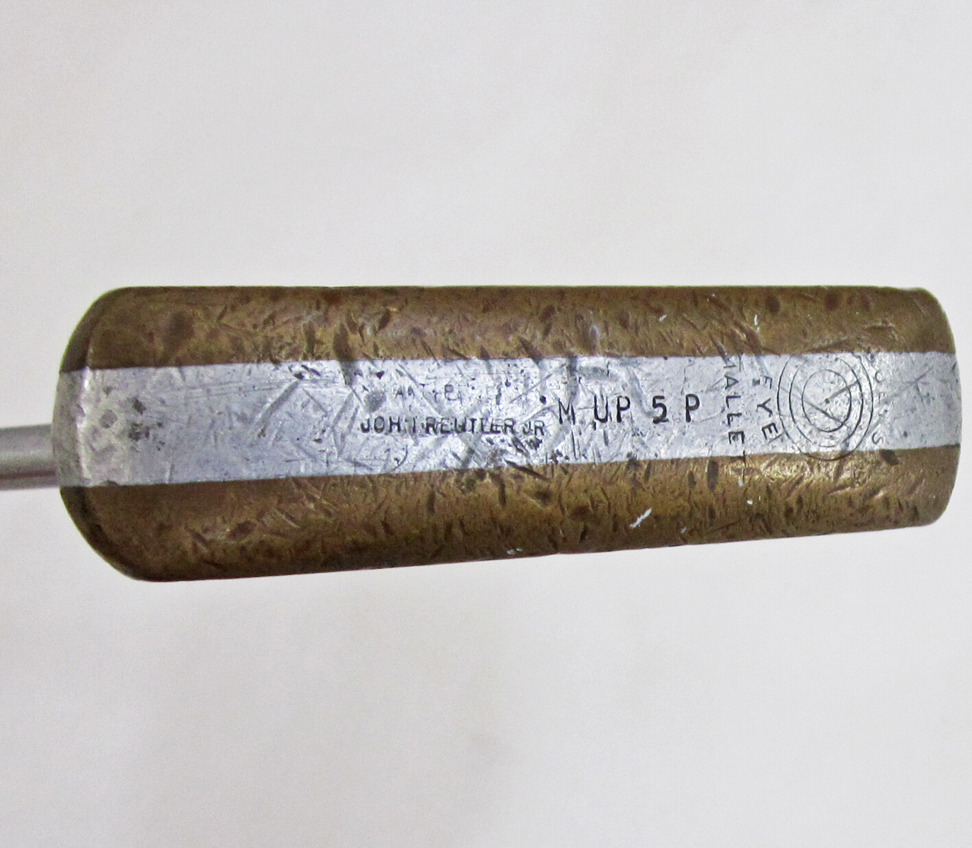 Putter Vintage John Reuter Bullseye 1949-1957 RARE Pre Acushnet, Main Droite