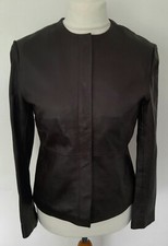 Principles - Soft Real Leather Jacket Brown Size 10