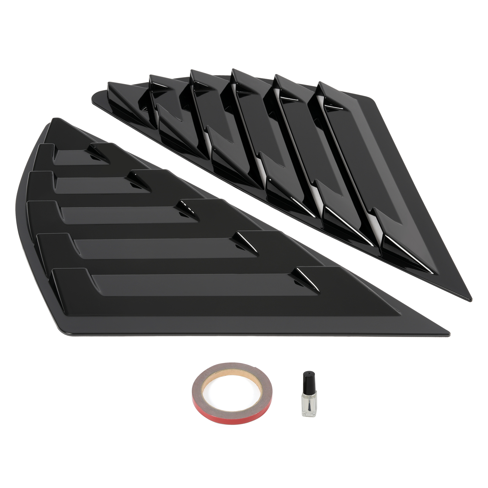 Side Quarter Window Louver Cover Scoop Vent For Ford Mondeo Fusion 2013-2020