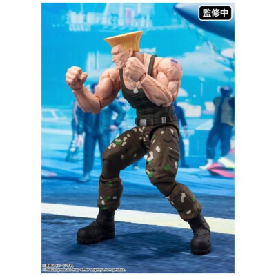 ゲームキャラクター Street fighter S.H figuarts Guile figure Amazon.com: TAMASHII NATIONS - Street Fighter - Guile