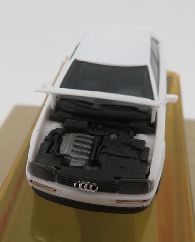Micro Herpa High Tech Ho 1/87 Audi 90 Quattro Coupe White Pearl #2520 IN Box - Foto 2 di 9