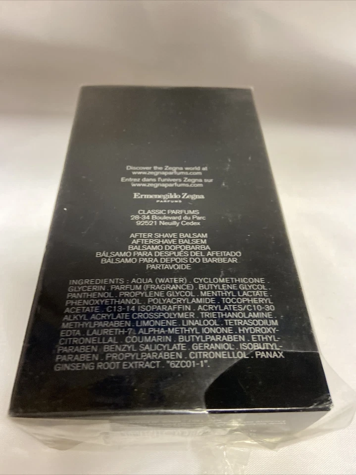 Bálsamo para después del afeitado Zenga Intenso de Ermenegildo Zenga para hombres 3,3 fl oz Foto 4 de 4