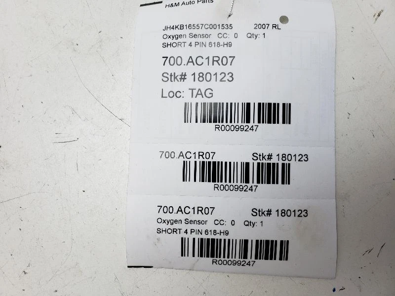 Acura RL 2007 sensor de oxígeno O2 OEM 36531-PZD-A01 Foto 4 de 4