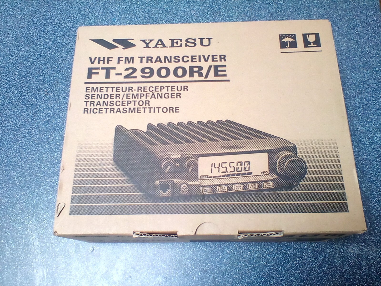 Yaesu FT2980R 80W FM 2M Mobile Transceiver eBay