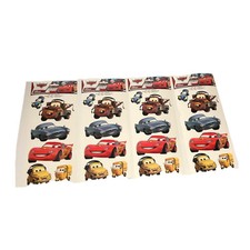 Disney Pixar Cars Peel  Stick Wall Art Decals Stickers Kids Room 4 Sheets Lot