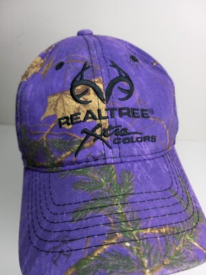 帽子 fuckthisindustry REALTREE HAT PURPLE Signatures Realtree Xtra Colors Women's Purple Camouflage Hat