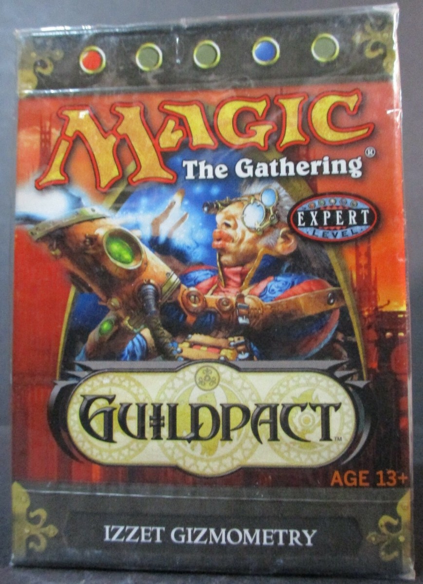 Guildpact Izzet Gizmometry Precon Theme Deck Preconstructed Theme