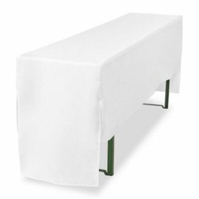 Biertisch-Husse für Bierzeltgarnitur Premium PRO 3/4 Lang Bierbank 50 70 cm