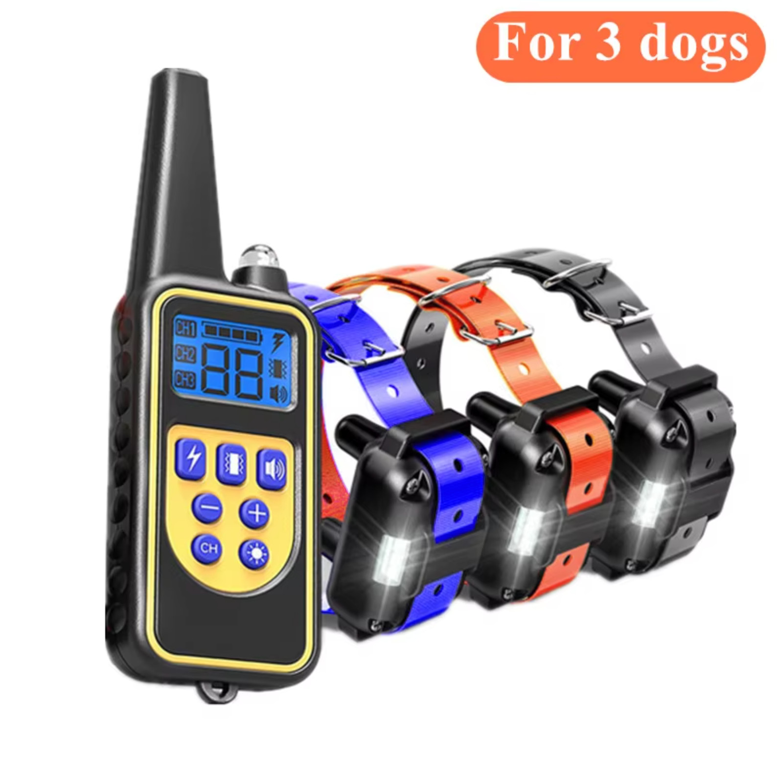 Collier anti-aboiement électrique rechargeable pour retrouver le calme dans votre jardin