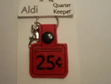 ALDI  Theme Quarter Keeper / Holder  Keychain