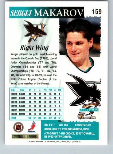 1995-96 Score Pinnacle 95 cartes de hockey LNH - à choisir dans la liste - Photo 75 sur 143