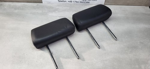 BMW E88 Cabrio Rücksitz Kopfstütze Leder Schwarz 5220 9142029  #13