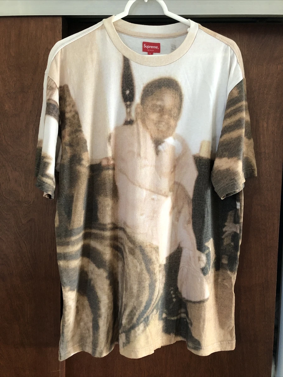 Supreme Biggie Tee S/S Top SS21 Multi color Large T Shirt Notorious B I G
