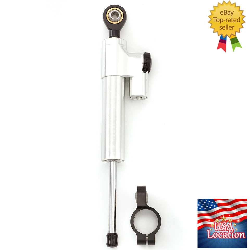 Kit de montaje de soporte amortiguador de dirección para Yamaha YZF R3 R25 MT25 2015 2016 2017 2018 Foto 3 de 4