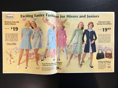 1974 Sears Easter Advertising Newspaper Insert (04/04/1974 Cincinnati Enquirer - Picture 4 of 7