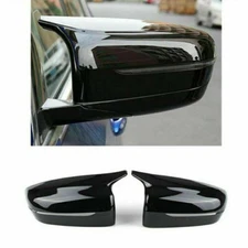 Gloss Black Style Side Mirror Cover Caps  BMW G20 G21 G22 G30 G31 G11 G14 G15