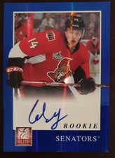 2011 - 2012 Panini Elite Colin Greening Auto Rookie #233 Hockey Card