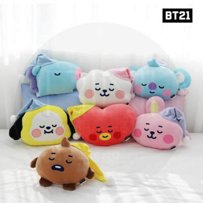 BTS BT21 Official Authentic Goods Face Cushion Dream of Baby Ver 30cm + Tracking