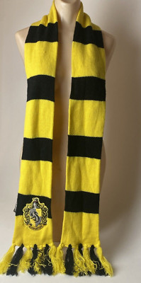 Harry Potter Hufflepuff patch Logo Winter Scarf adult rubies costume accessory