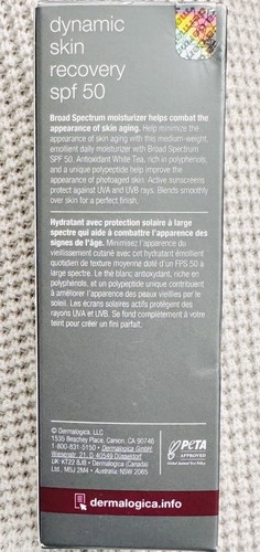 Dermalogica Dynamic Skin Recovery SPF 50 1.7oz/50ml NEW IN BOX - Picture 4 of 5