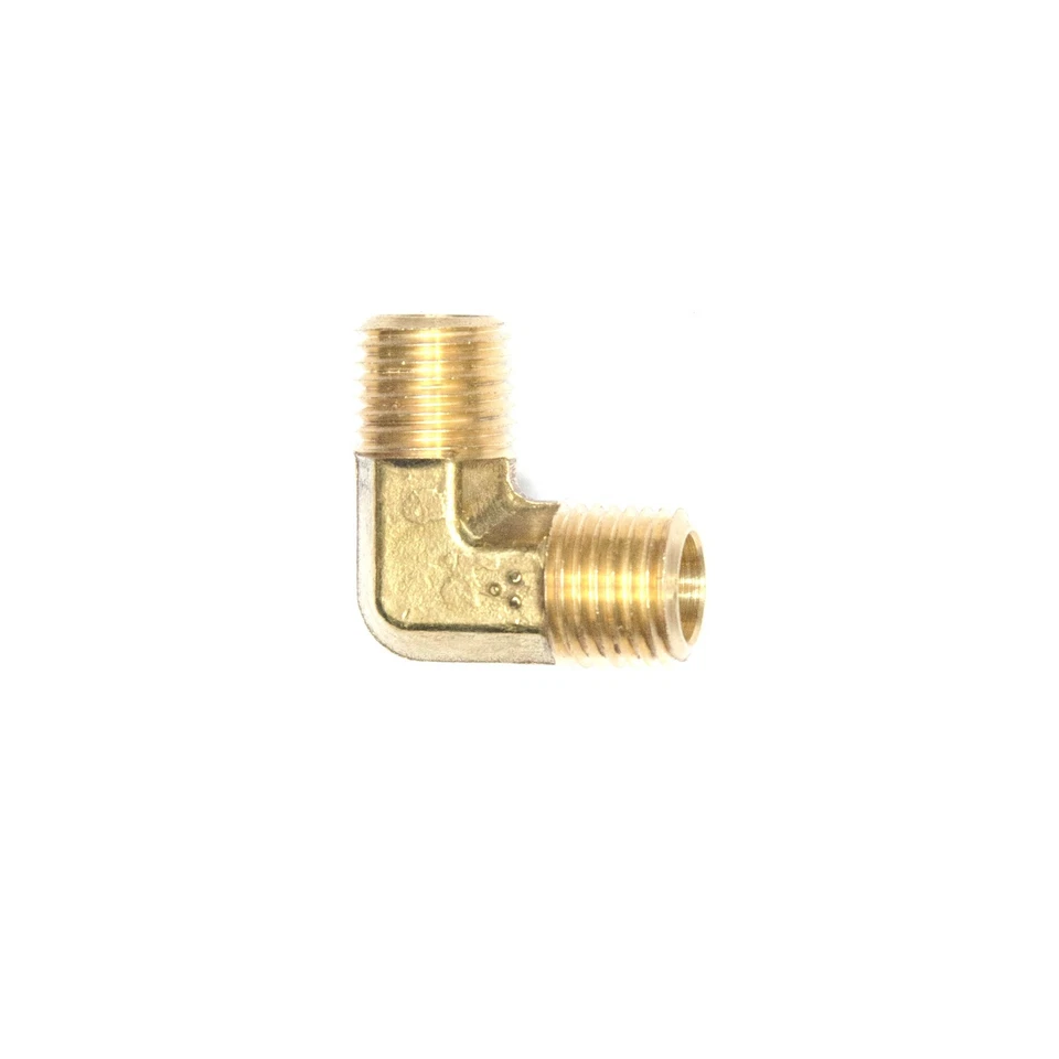 3/8" Male BSP 90 Degree ELBOW Brass Fuel, Air, Water, Oil, Gas British Metric - Image 4 of 4