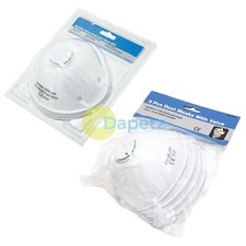 Safety Dust Masks Face Protection FFP1 N80 Moulded Valved Respirator 