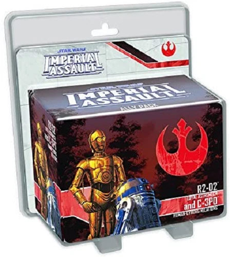 R2-D2 and C-3PO Ally Pack Star Wars Imperial Assault FFG NIB