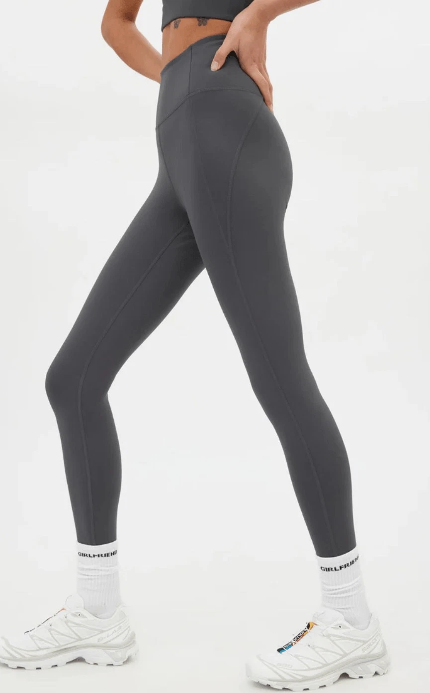 girlfriend-collective compressive high-rise wide elastic waistband leggings