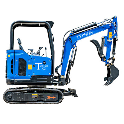 FREE SHIP TERROR X2 Mini Excavator 2.5 Ton with EPA Diesel Kubota V1505 Engine