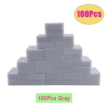 100pcs Gray Sponge Magic Melamine Erase Premi...