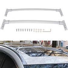 Cross Bar Roof Rack Set Luggage Cargo Carrier Silver For 2015-2021 Nissan Murano