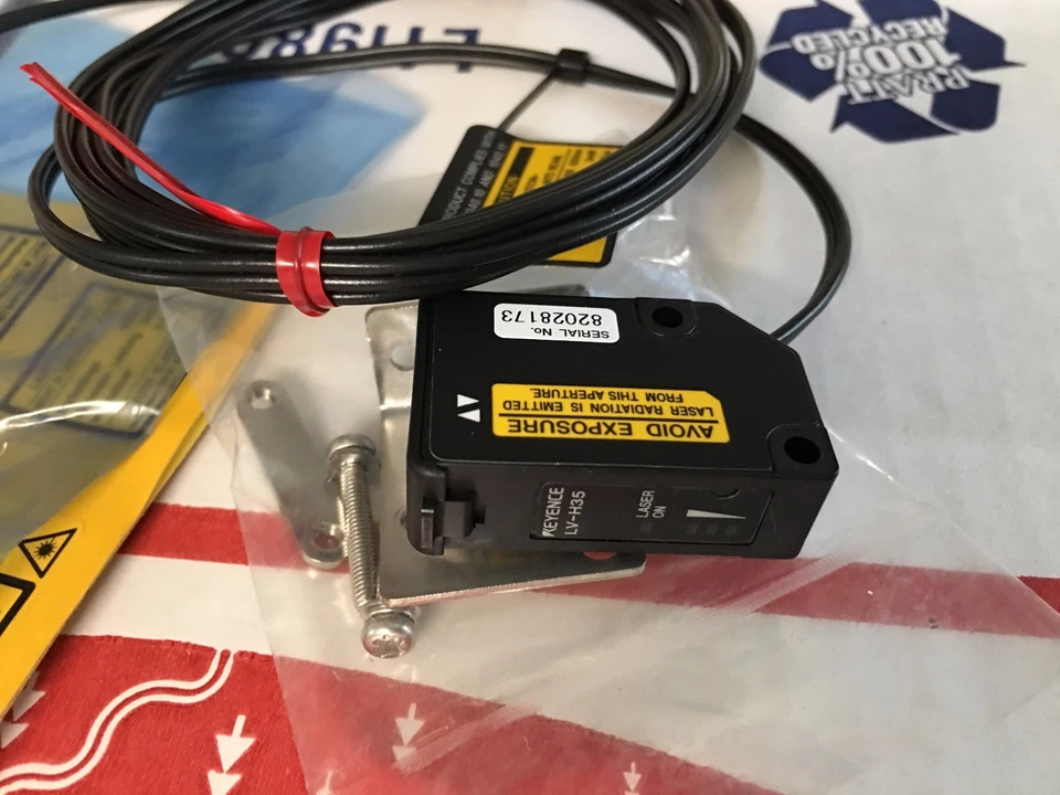 KEYENCE LV-H35 LASER SENSOR, NEW, WARRANTY - Image 4 of 4