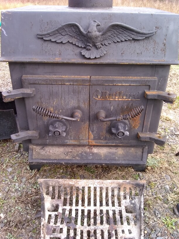 Vintage Bullard Wood Burning Stove | eBay