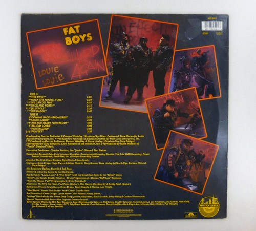 12 " LP Vinyl Fat Boys – Coming Back Hard Again - BB1268 B01 - Picture 2 of 3