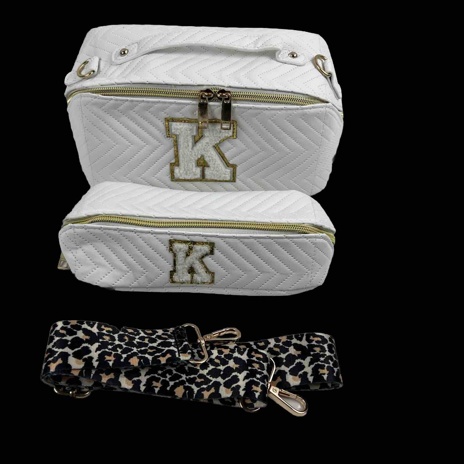 Makeup Bag for Women 2 Pack-image