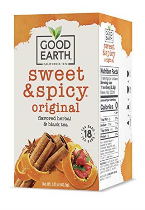 Good Earth Green Tea, Sweet and Spicy, Matcha  Assorted Flav