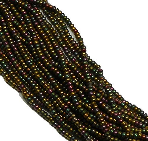 Tschechisch 11/0 traditionelle Glassamen Perlen 6 Saiten Hank Preciosa 100 Farben U-Pick - Bild 2 von 29