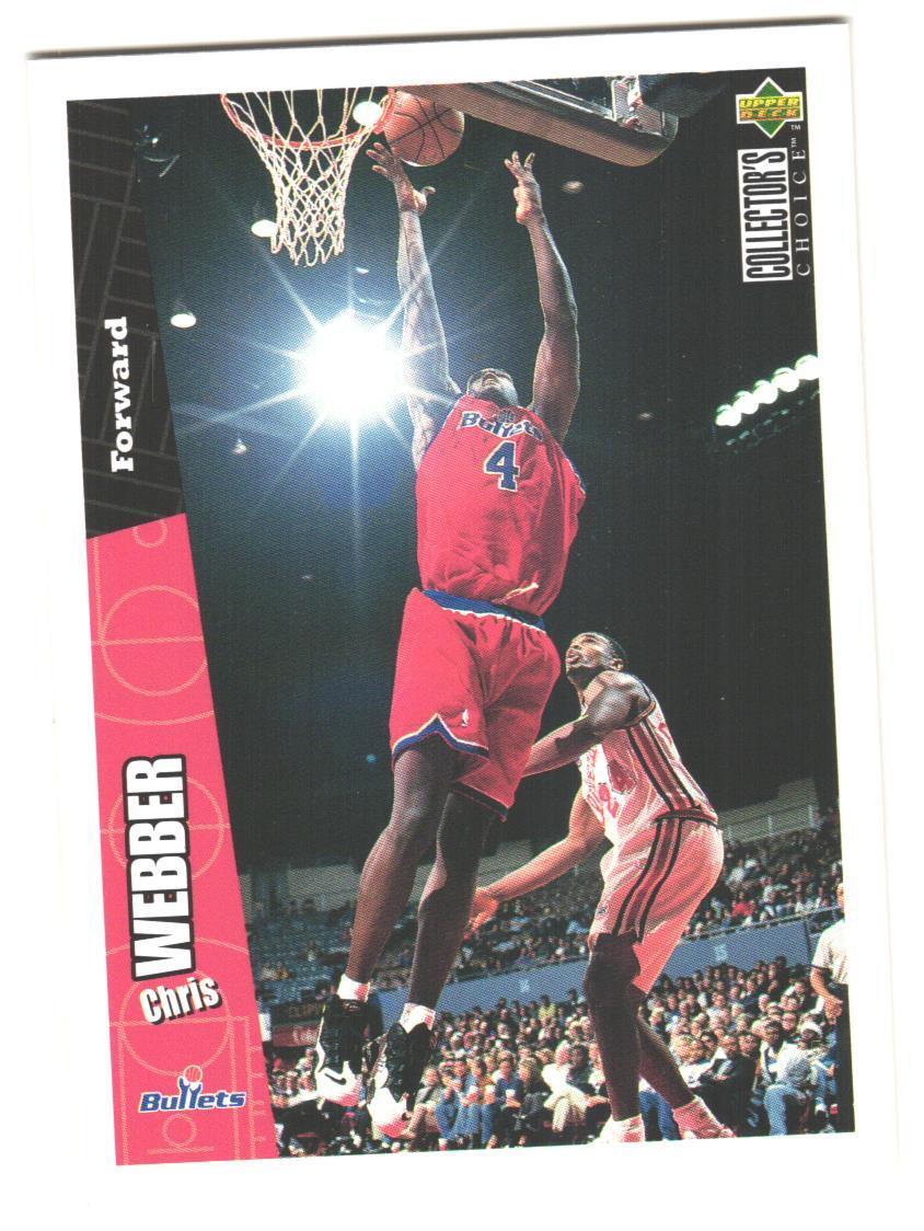 1996-97 Collector's Choice French Chris Webber #163