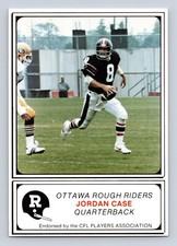 1982 CFL Ottawa Rough Riders Jogo Football Trading Card Set (24 Cards)