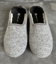 Mahabis Women's Slip-On Slippers Grey/Black Size EU 36 U.S. SIZE 5 - 6