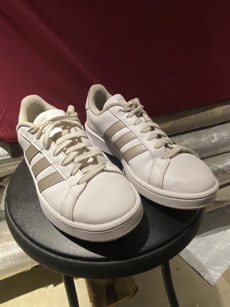 Adidas grand court cloud white sales