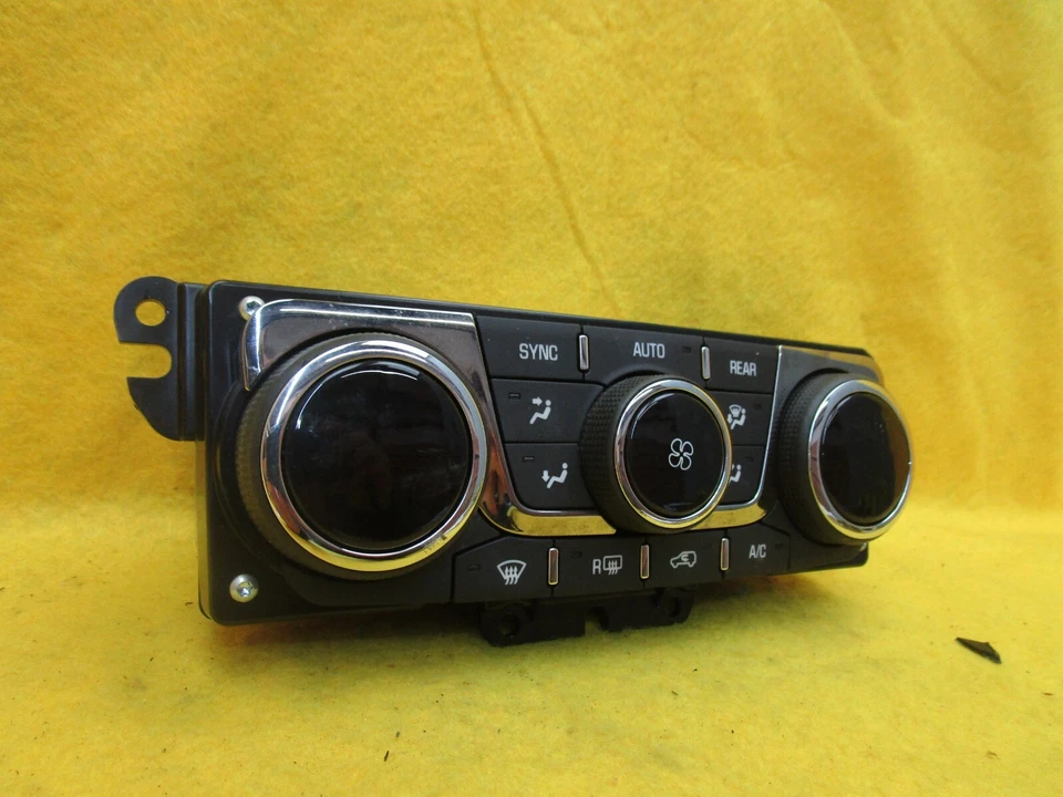Interruptor de control climático temperatura calor aire acondicionado Buick Enclave 2013-2017 PN 23158335 Foto 3 de 4