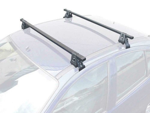 Crossbar (Solidbar - Beta V2 Lite) Black 2 Pcs. Steel - Seat Leon - Sw 5F Fl/fl Iı - (2014 - 2019) main image 1
