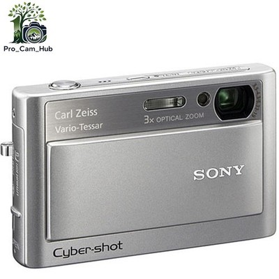 SONY Cyber shot DSC-T20 Digital Camera 8.1MP 3x Optical Zoom with Accessories