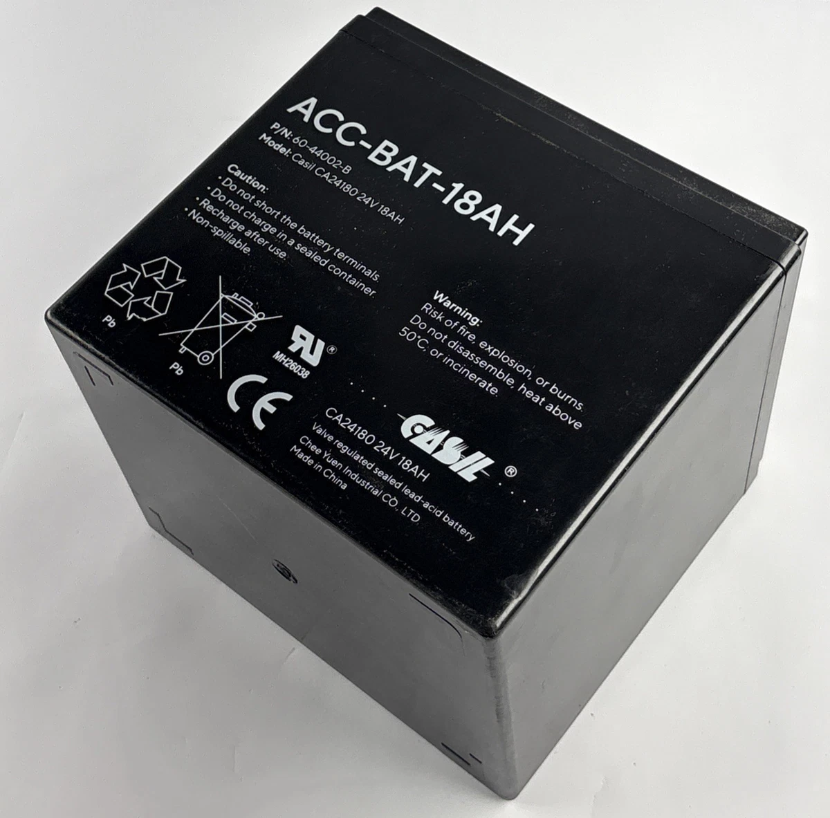 Verkada ACC-BAT-18AH 24V 18Ah Backup Battery CA24180 60-44002-B photo 3