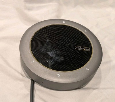 StarTech.com USB-C Speakerphone Docking Station Mini Portable Conference Speaker